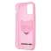 Karl Lagerfeld KLHCP12LCHTUGLP iPhone 12 Pro Max 6,7" rožinė / rožinė kieta spalva nuotrauka 6