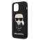 Karl Lagerfeld KLHCP12LSLFKBK iPhone 12 Pro Max 6,7" σκληρή θήκη μαύρη/ εικόνα 5