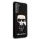 Karl Lagerfeld KLHCS21MSLFKBK S21+ G996 hardcase melns/melns Silikons attēls 3