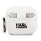 Karl Lagerfeld KLACA3SILCHWH AirPods 3 cover wit/wit Silicone Chou foto 1