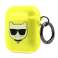 Karl Lagerfeld KLA2UCHFY AirPods slušalice pokrivaju žuto/žutu Choupette slika 2