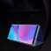 Прозрачный вид Чехол Флип Samsung Galaxy M33 5G черный изображение 1