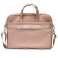 Guess Bag GUCB15PSATLP 16" pink/ pink Saffiano Triangle Logo image 2