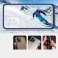 Clear 3in1 etui do Samsung Galaxy A53 5G żelowy pokrowiec z ramką nieb zdjęcie 2