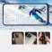 Clear 3in1 Case for Samsung Galaxy S22 Gel Cover with Frame Blue image 2