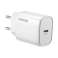 Joyroom USB fast wall charger type C PD 20W EU plug white (L fotografia 4
