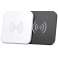 Choetech set 2x Qi wireless charger 10W (2 colors, black and image 1