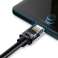 Dudao kabel przewód USB   USB Typ C Super Fast Charge 1 m czarny  L5G zdjęcie 4
