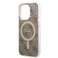 Guess GUBPP14XH4EACSW Custodia+ Caricabatterie iPhone 14 Pro Max 6,7" marrone foto 3