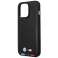 BMW BMHCP14X22PTDK Case for iPhone 14 Pro Max 6.7 Leather Stamp Tricolo image 5