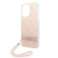Case Guess GUOHCP14XH4STP iPhone 14 Pro Max 6,7" vaaleanpunainen/vaaleanpunainen kovakuori kuva 4