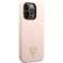 Dėklas Guess GUHCP14XSLTGP iPhone 14 Pro Max 6,7 colio rožinis / rožinis kietas dėklas S nuotrauka 3