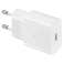 Samsung EP-T1510XW 15W Fast Charge AC-oplader + USB-C / US-kabel foto 2