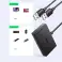 Ugreen switch adapter switch box Είσοδοι USB 2 - 3 έξοδοι μαύρες εικόνα 1