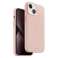 UNIQ Lino-deksel til iPhone 14 Plus 6,7" rosa/rødme rosa bilde 5