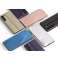 Clear View Case pentru Samsung Galaxy S23 Cover Flip roz fotografia 3
