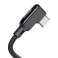 USB uz USB-C kabelis, Mcdodo CA-7310, leņķis, 1.8m (melns) attēls 2