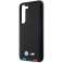 BMW Case for Samsung Galaxy S23 Leather Stamp Tricolor black image 5