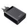 Blitzwolf BW-S23 wall charger, 3x USB-C, USB-A, GaN, 100W (black image 2