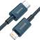 USB-C-kaapeli Lightning Baseus Superior -sarjalle, 20W, PD, 1m (sininen kuva 1