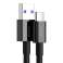 USB към USB-C кабел Baseus Superior серия, 66W, 2m (черен) картина 1