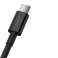 USB към USB-C кабел Baseus Superior серия, 66W, 2m (черен) картина 2