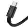 USB uz USB-C kabeļu Baseus Superior sērija, 66W, 2m (melns) attēls 4