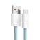 Cablu USB la USB-C Baseus Dynamic Series, 100W, 1m (albastru) fotografia 4