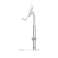 Baseus telescopic stand for phone/tablet (silver) image 1
