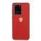 Samsung Galaxy S20 Ultra kırmızı / için Ferrari Hardcase fotoğraf 2