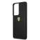 Samsung Galaxy S21 Ultra siyah / bl için Ferrari Hardcase fotoğraf 5