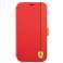 Θήκη για Ferrari iPhone 13 Pro / 13 6,1" κόκκινο/κόκκινο βιβλίο On T εικόνα 2