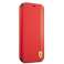 Taske til Ferrari iPhone 13 Pro / 13 6,1" rød/rød bog på T billede 3