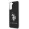 US Polo Shiny Big Logo Handyhülle für Samsung Galaxy S21 schwarz / bl Bild 5