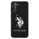 Telefonfodral US Polo silikonlogotyp för Samsung Galaxy S21 svart / bla bild 2