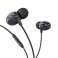 Vipfan M10 in-ear wired headphones, 3.5mm jack (black) image 2