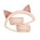 BuddyPhones Play Ears Plus kabellose Katzenkopfhörer für Kinder (pink Bild 1