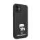 iPhone 12 mini 5,4" siyah/siyah har için Karl Lagerfeld telefon kılıfı fotoğraf 4
