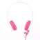 BuddyPhones StudyFones de ouvido com fio para crianças (rosa) foto 2