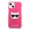Karl Lagerfeld KLHCP13STPECPI iPhone 13 mini 5,4" pevný obal Choupette H fotka 1