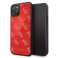 Guess GUHCN584GGPRE iPhone 11 Pro rood / rood hard case 4G Double Lay foto 4