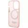 Telefono dėklas Guess skirtas iPhone 14 Pro Max 6,7 colio rausvos / rožinės spalvos kietas dėklas nuotrauka 6