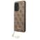 Guess phone case for Samsung Galaxy A53 5G A536 brown/brown hard image 1