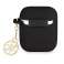 Guess GUA2LSC4EK AirPods cover black/black Silicone Charm 4G Collect image 1