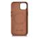 iCarer Case Leather Natural Leather Case Case for iPhone 14 Plu image 2