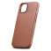 iCarer Case Leather Natural Leather Case Case for iPhone 14 Plu image 6