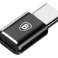 Baseus Micro USB uz USB-C C tipa adapteri attēls 1