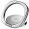 Baseus ring phone holder metallo Desktop Bracket argento foto 5