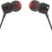JBL T110 wired headphones with microphone black image 2