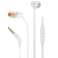 Casque filaire JBL T110 avec microphone blanc photo 3